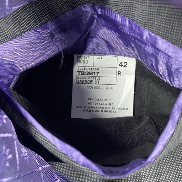 Ted‎ Baker Endurance Suit Jacket 42R Gray 2 Button Wool New with Defects NWD - Picture 16 of 16